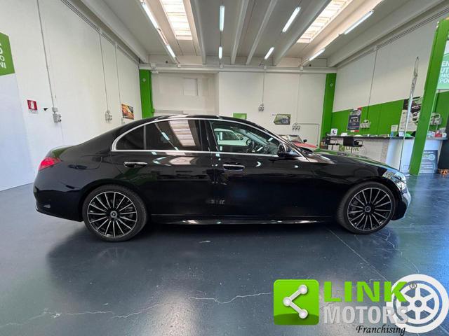 MERCEDES-BENZ C 220 d AMG PREM, KM CERT, PELLE/ALC, FULL LED.