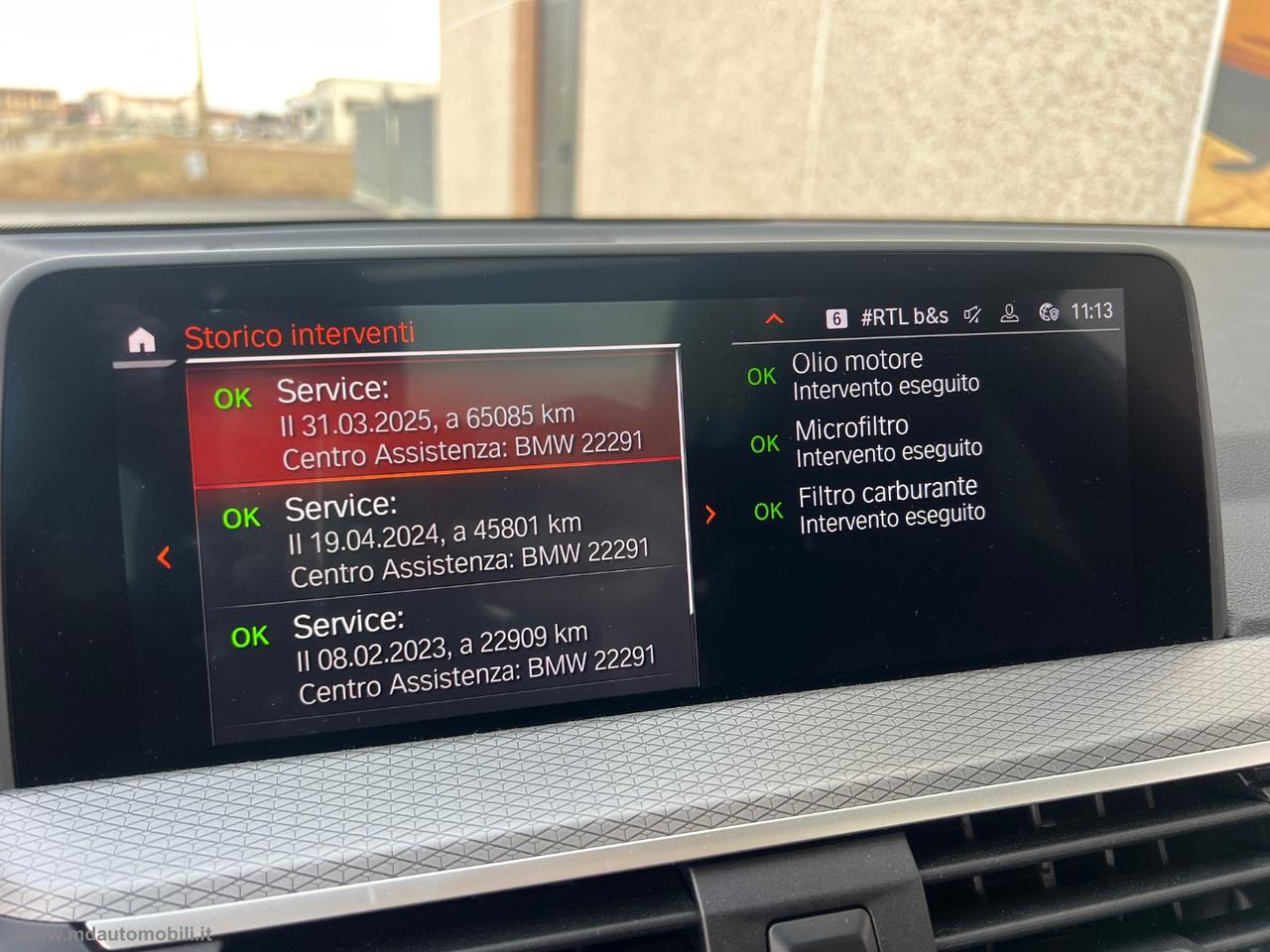 BMW X3 xDrive20d 48V Msport TETTO 20 CAMERA TAGLIANDI BMW