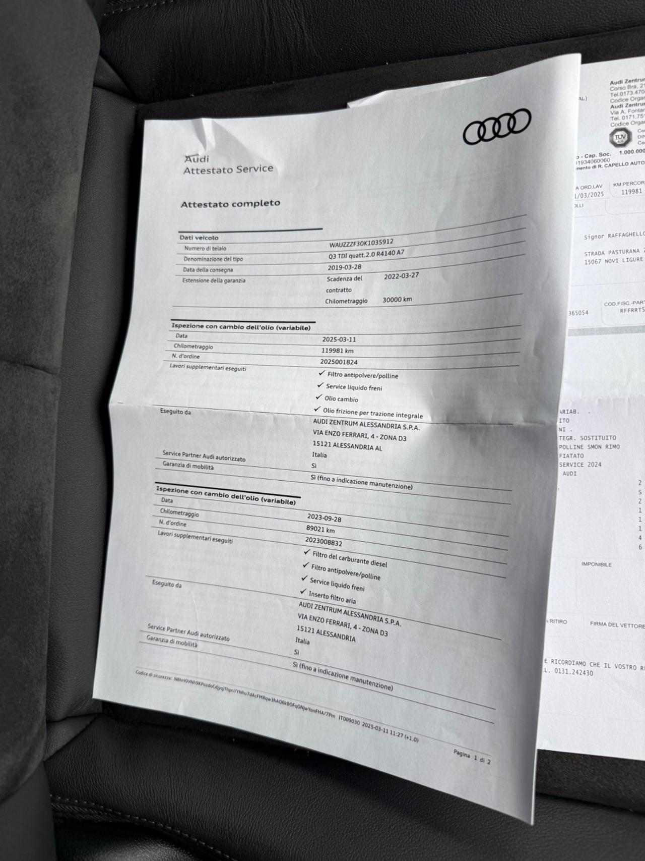 Audi Q3 40 TDI quattro S tronic 190CV .GANCIO TRAINO