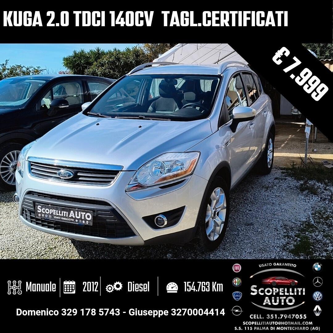 Ford Kuga 2.0 TDCi 140 CV 2WD Titanium DPF