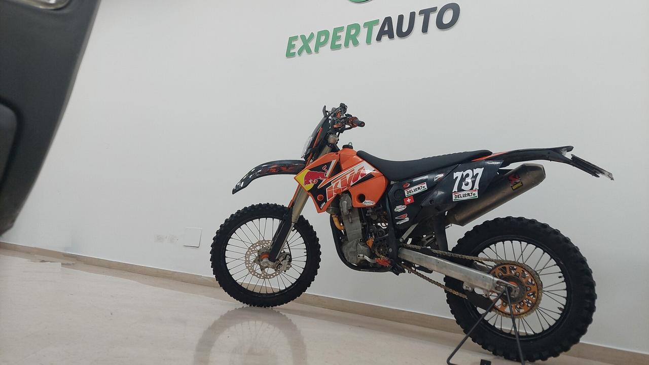 Ktm 450 EXC enduro targato