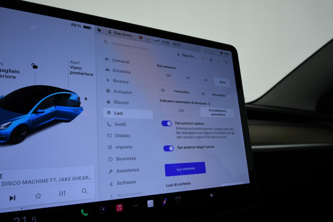 TESLA Model 3 Long Range Dual Motor awd PILOTA AUTOMATICO+CAMERA+PELLE
