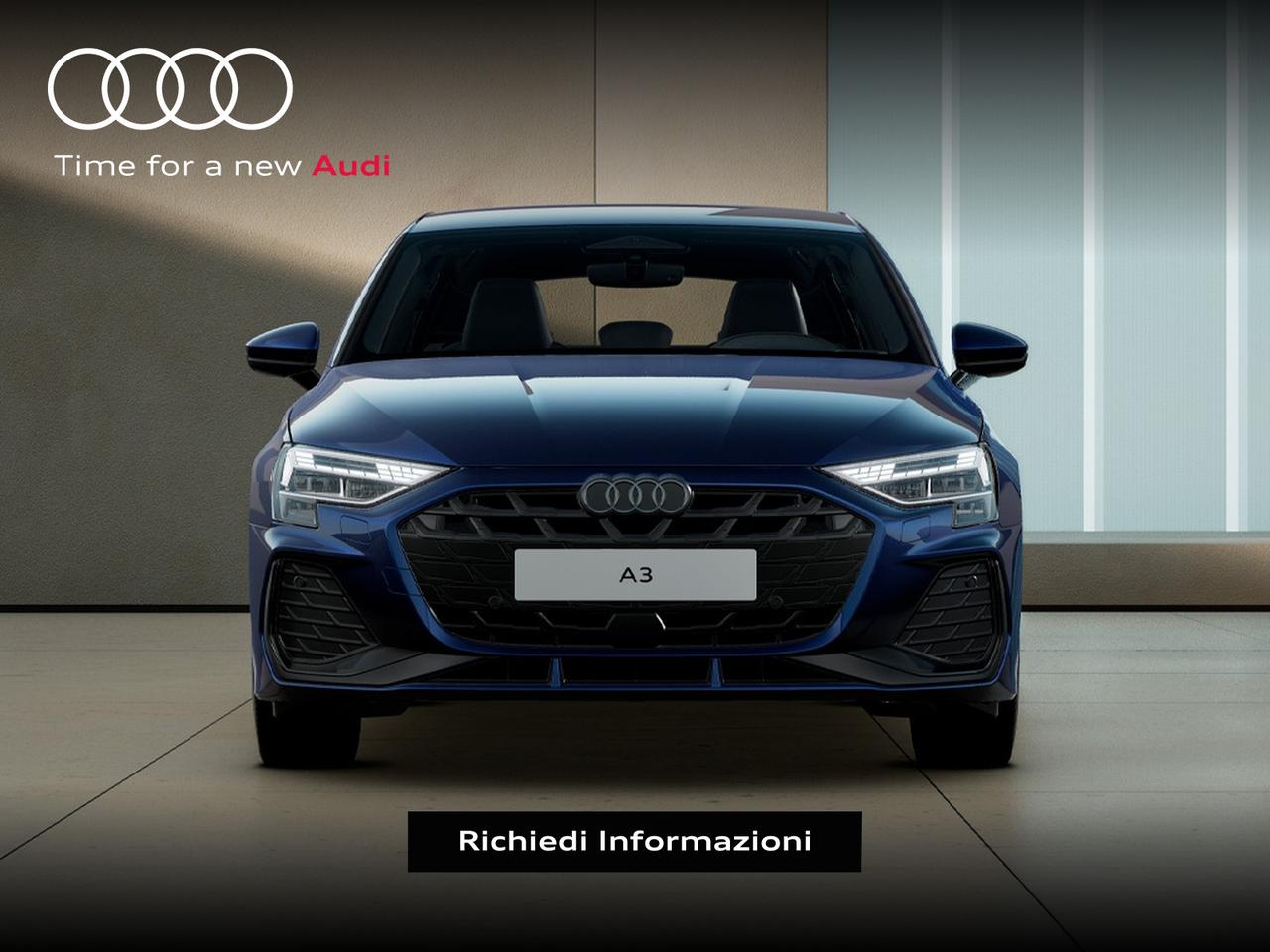 Audi A3 sportback 1.5 tfsi mhev s line edition 150cv s-tronic