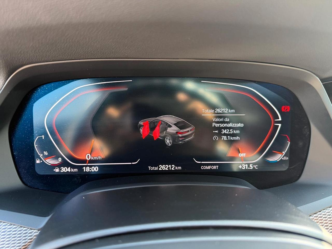 Bmw X6 xD40i HYBRID MSPORT PERFORMANCE SOLI 25000KM ESCLUSIVA