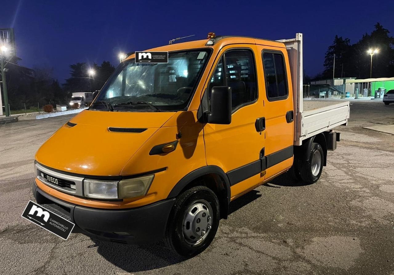 Iveco Daily doppia cabina 7 posti cassone fisso