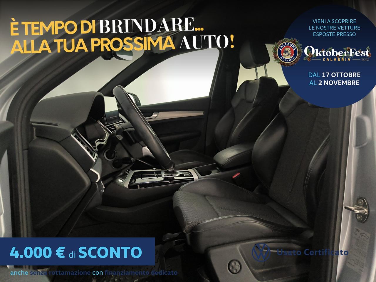 Audi Q5 sportback 40 2.0 tdi mhev 12v s line plus quattro s-tronic