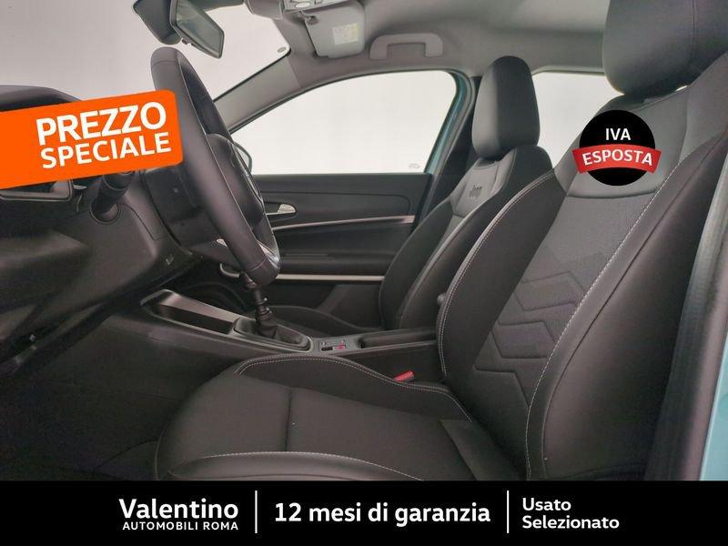 Jeep Avenger 1.2 Turbo 100 CV Altitude