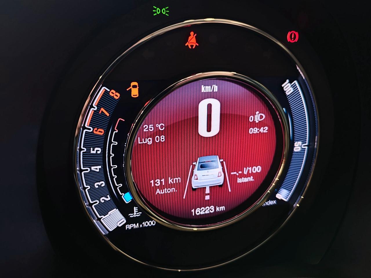 Fiat 500 C 1.0 Hybrid Star Esemplare stupendo Ok neopatentati km 16.223