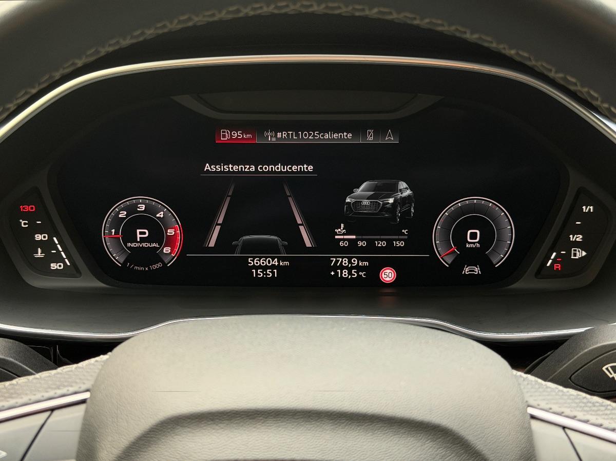 Audi Q3 Sportback 40 TDI Quattro S-line Identity Black 200 CV