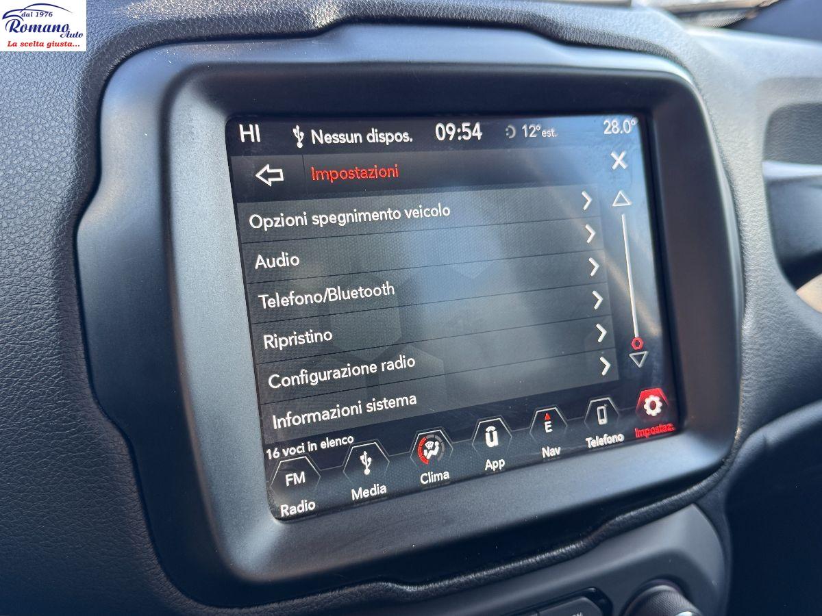 JEEP - Renegade 1.6 mjt Limited fwd 120cv#SEDILI IN PELLE!NAVI 8.4!