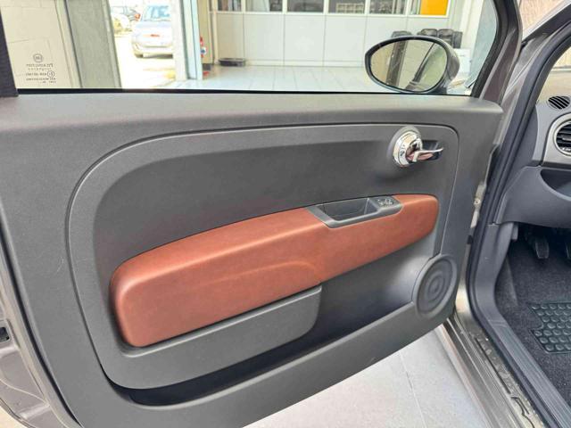 FIAT 500C C 1.2 Lounge Interni Frau in pelle