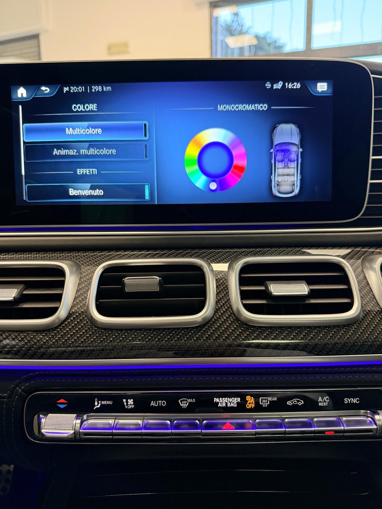 Mercedes-benz GLE 63 AMG S 4Matic+ EQ-Boost (benz/elettrica) Coupé TETTO APRIBILE,LUCI SOFFUSE,TELECAMERA,APPLE CARPLAY