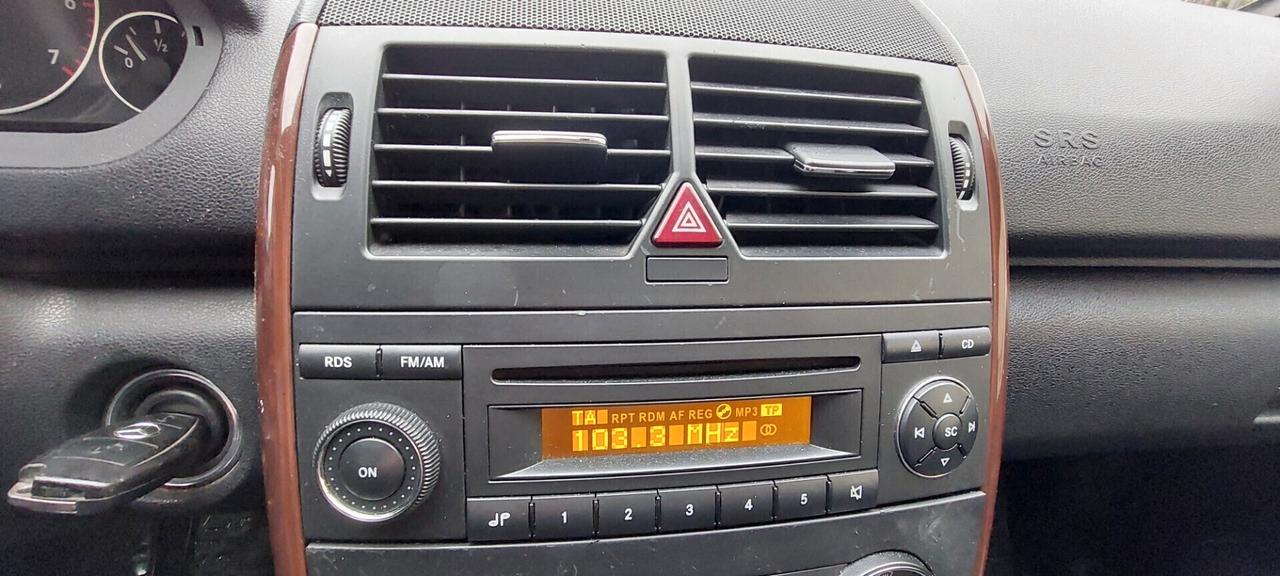 MERCEDES CLASSE A 170 COUPE ELEGANCE 115 CV AUTOMATICA GPL SCADENZA 2035 SENSORI FULL