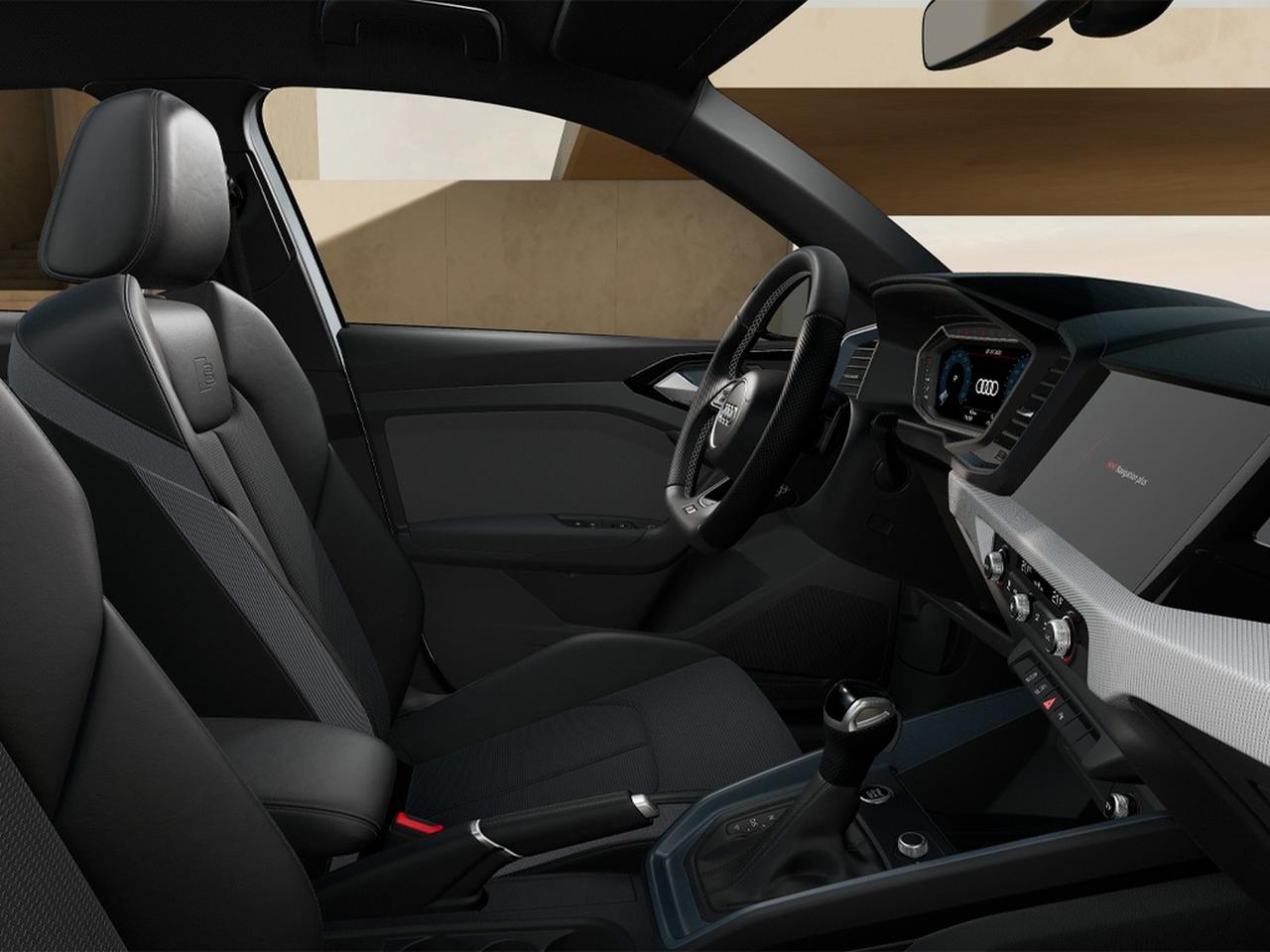 Audi A1 sportback 30 1.0 tfsi identity black 116cv s-tronic