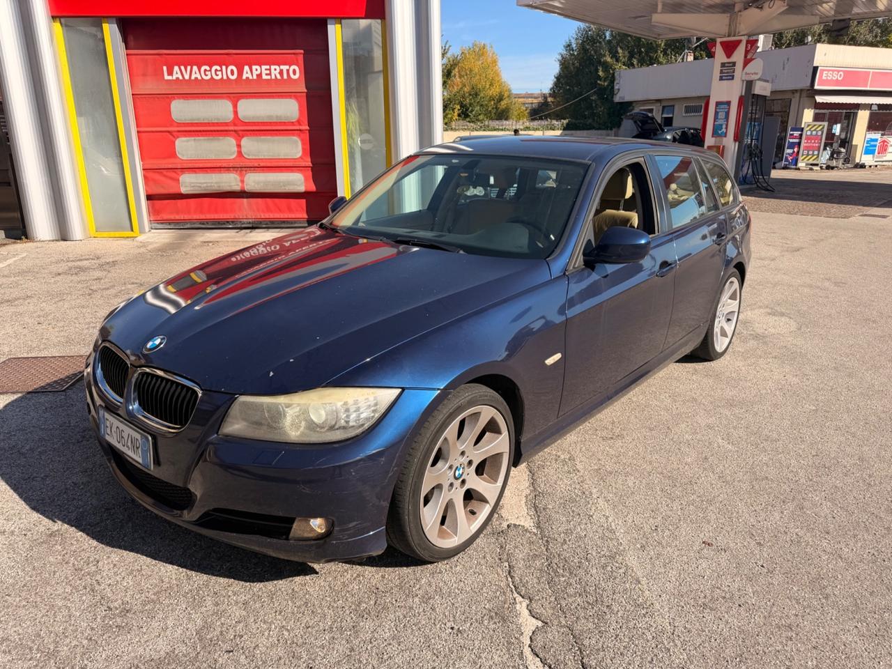 BMW 318D euro5 Manuale pelle per EXPORT
