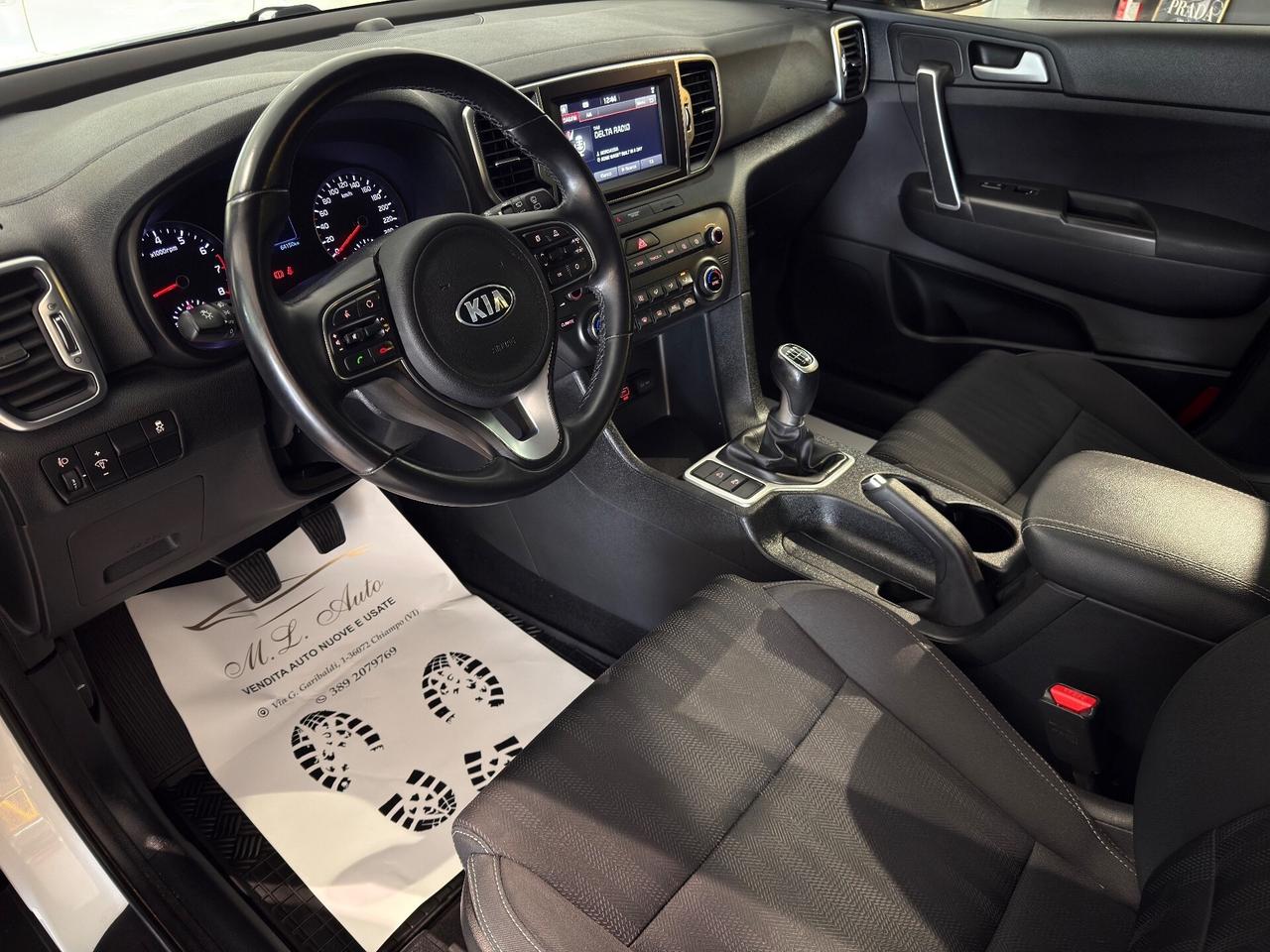 Kia Sportage 1.6 UNICO PROPRIETARIO- TAGLIANDI UFF