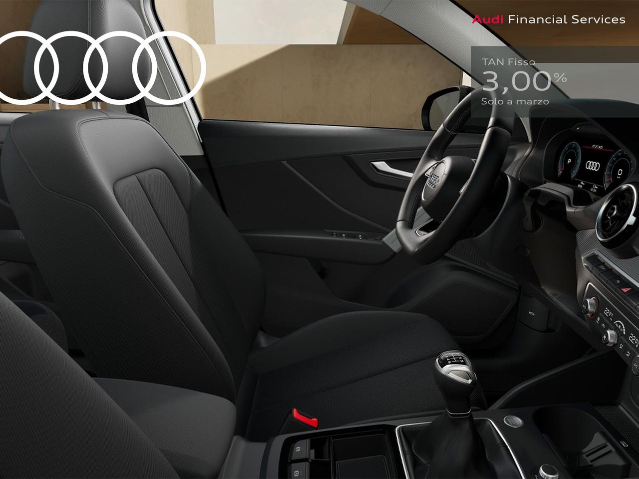 Audi Q2 30 2.0 tdi identity black