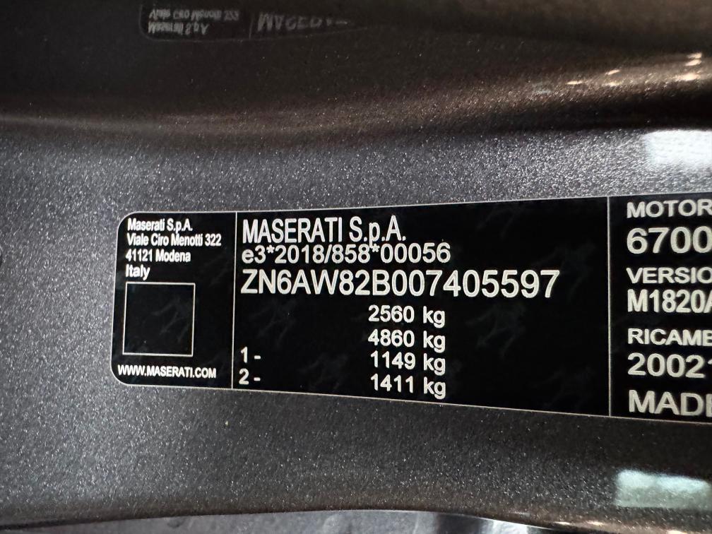 Maserati Grecale 2.0 GT 300cv Tetto Head-Up 360° Full