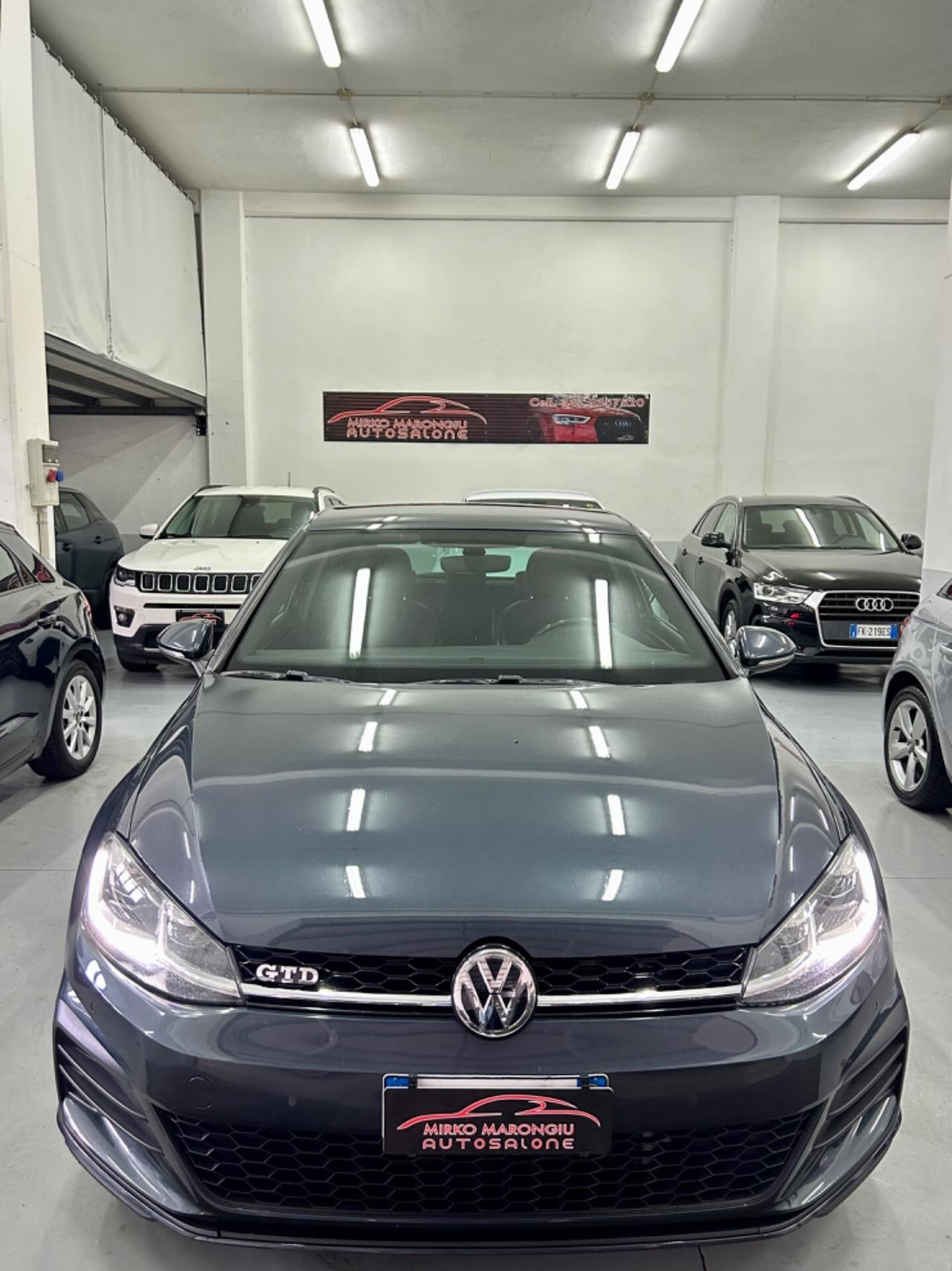 VW GOLF 7.5 GTD 2.0 TDI DSG FINANZIABILE