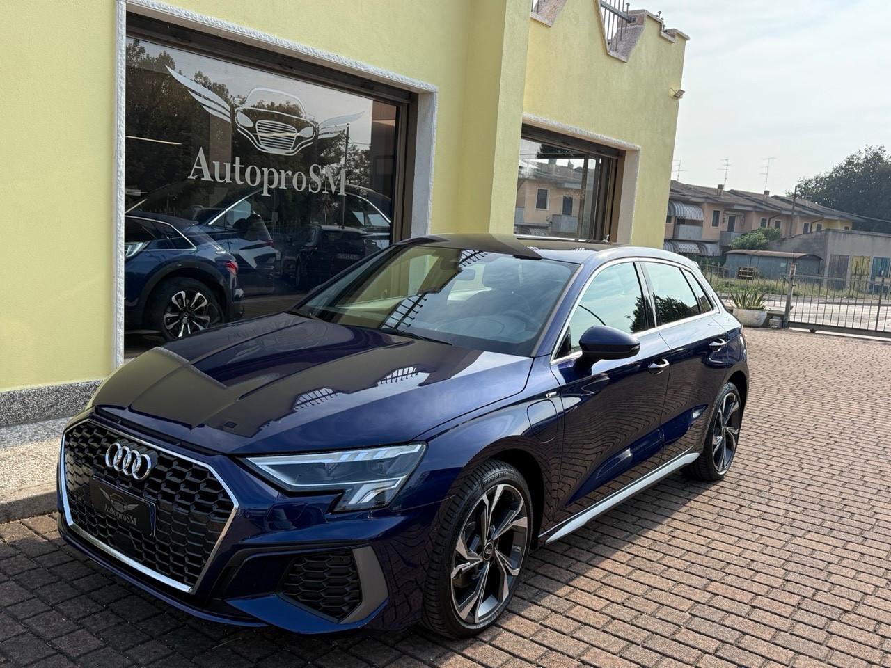 Audi A3 SPB 40 TFSI e S line edition PREZZO REALE/TG UFFICIALI