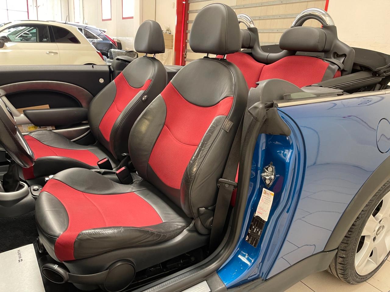 Mini Cooper S Cabrio 1.6 170cv-LEGGi SOTTO