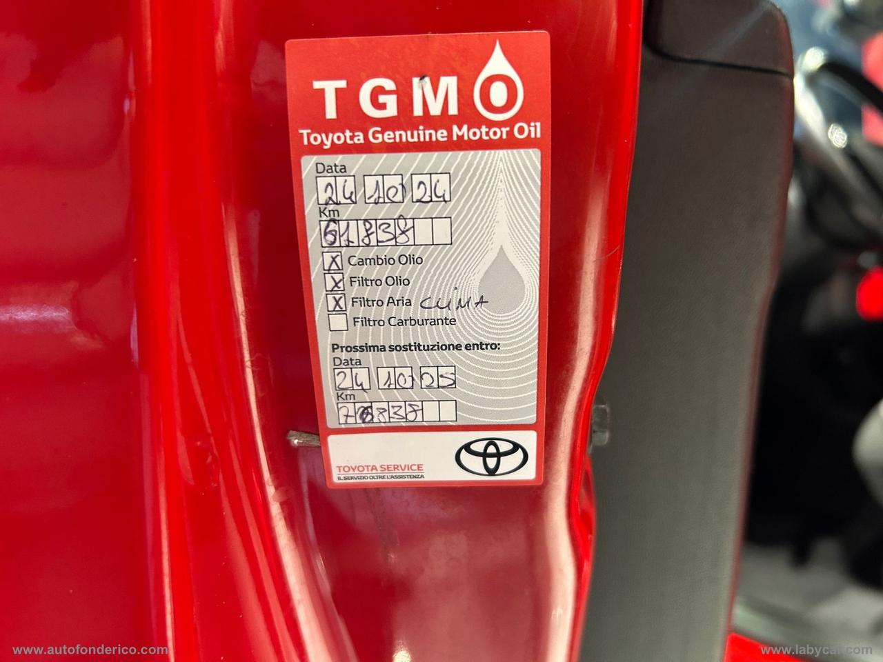 TOYOTA Aygo 1.0 VVT-i 72 CV 5p. x-clusiv
