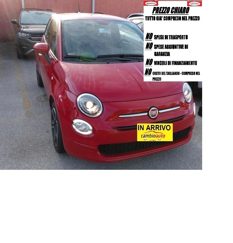 Fiat 500 1.0 Hybrid Red