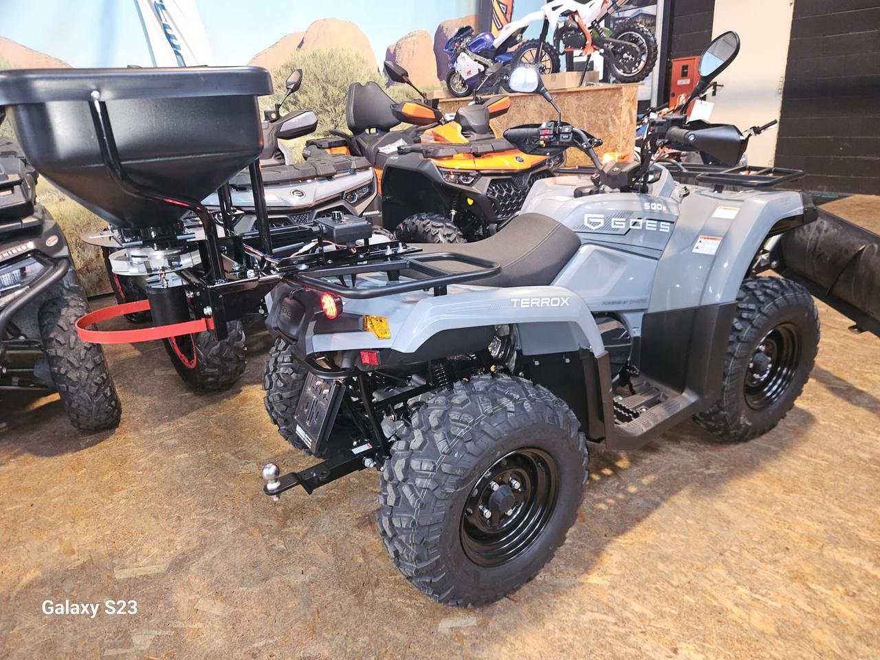 QUAD GOES - 4X4 - ALLESTITO NEVE - AGRICOLO - TARGA GIALLA - PATENTE B