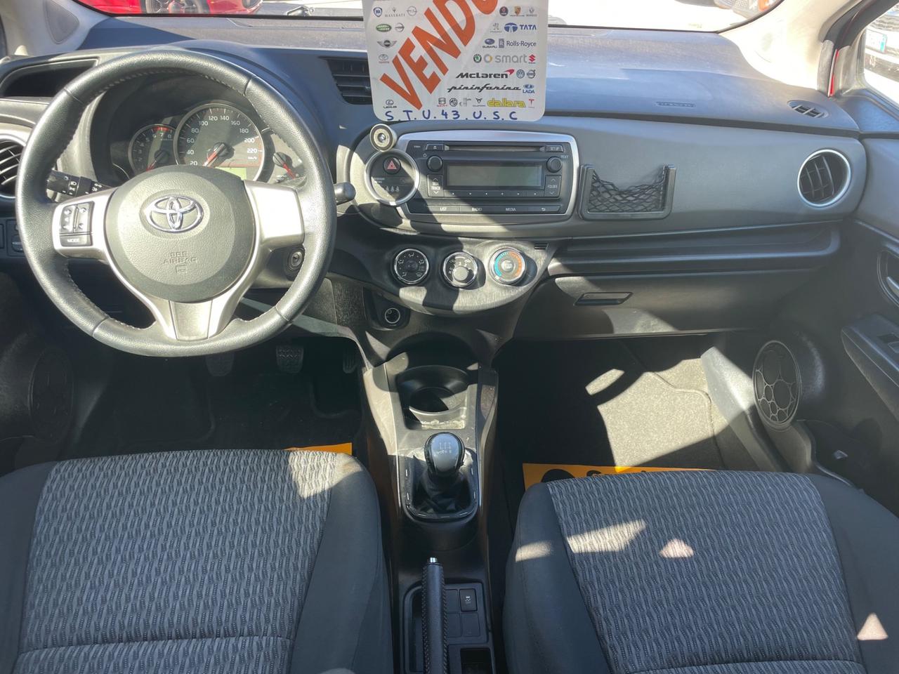 TOYOTA YARIS 1.0 BENZINA 69 (CV) 2013