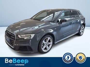Audi A3 Sportback SPORTBACK 30 1.6 TDI SPORT 116CV S-TRONIC