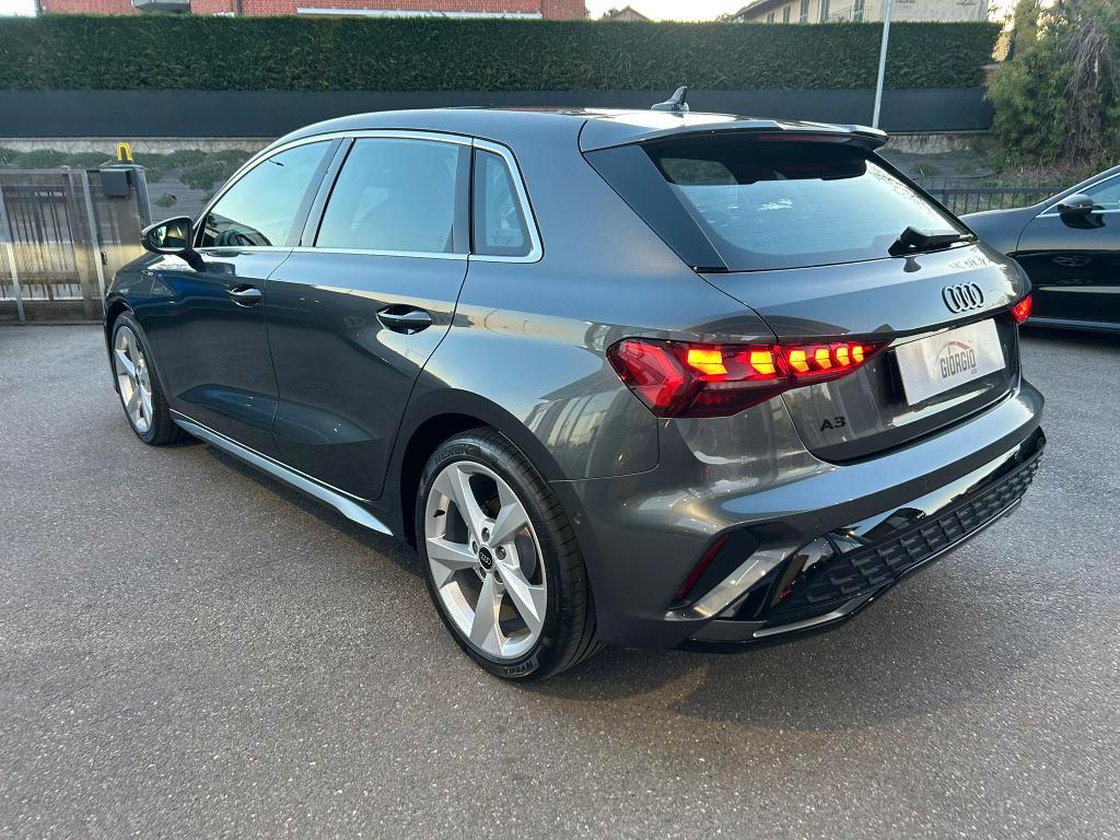 Audi A3 Sportback 1.5 tfsi mhev S line edition 150cv s-tronic