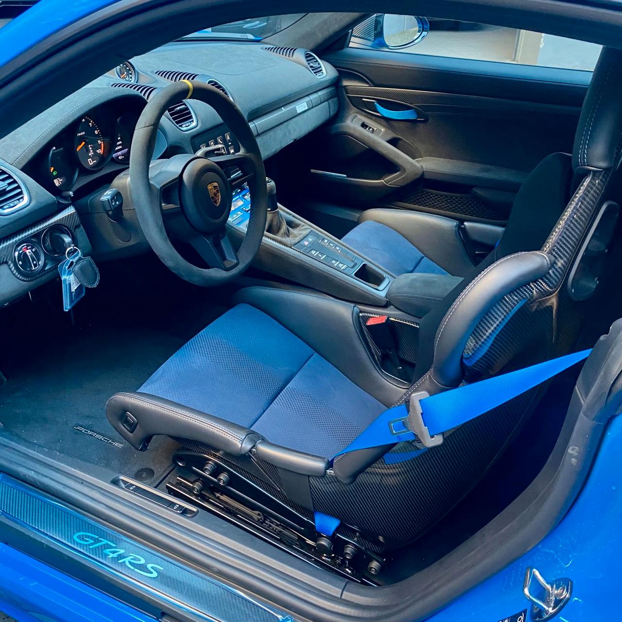 Porsche 718 Cayman 4.0 GT4 RS pdk WEISSACH +Carbonio