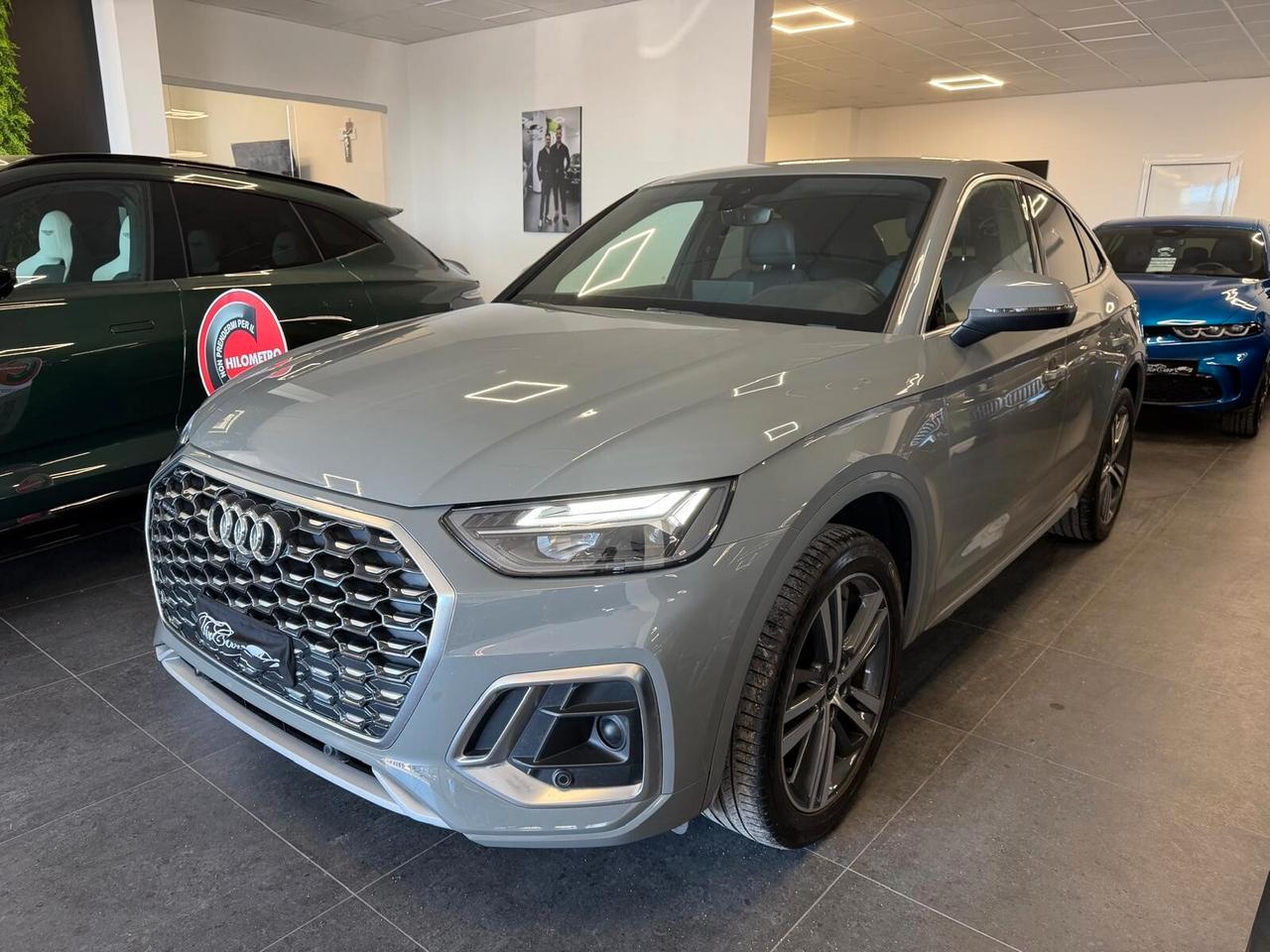 AUDI Q5 SPORTBACK S-LINE PLUS 40 2.0 MHEV 204CV QUATTRO PELLE NAVI CAM ANNO 2022