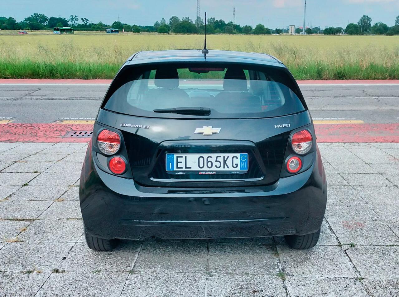 Chevrolet Aveo 1.2 86CV GPL 5 porte LS