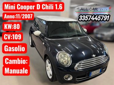Mini Cooper D Clubman 1.6 16V Chili 109CV