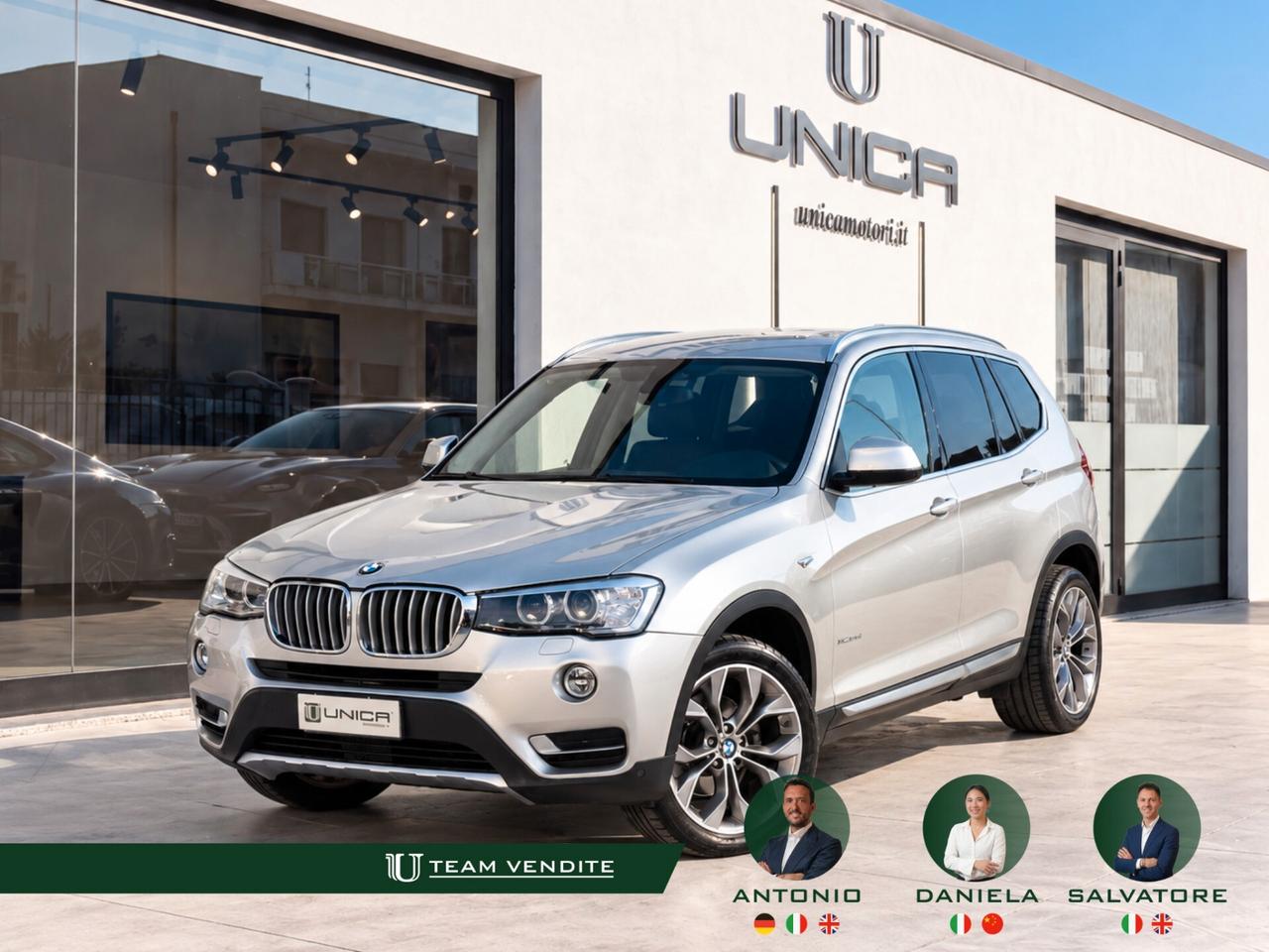 Bmw X3 XDrive30D MSPORT - GOMMATA NUOVA - ITALIANA