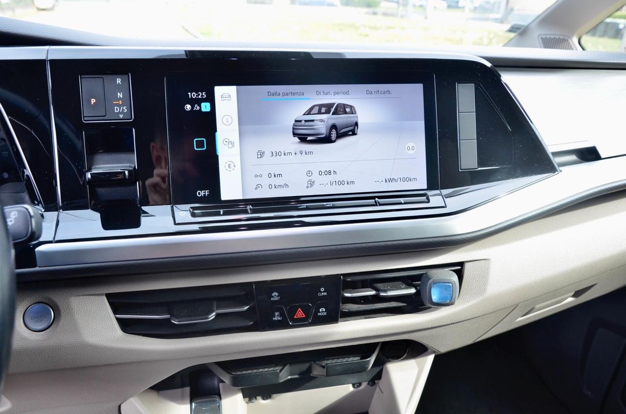 VOLKSWAGEN MULTIVAN T7 LIFE 1.4 PHEV 150cv DSG, UNICOPROPRIETARIO, SERVICE VW, EURO 6E, IVA ESPOSTA, FARI FULL LED, PERMUTE