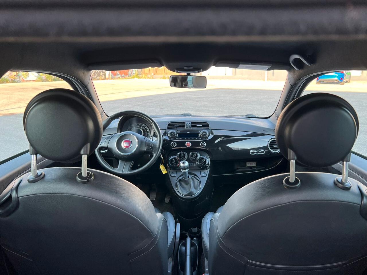 Fiat 500 1.2 Matt black