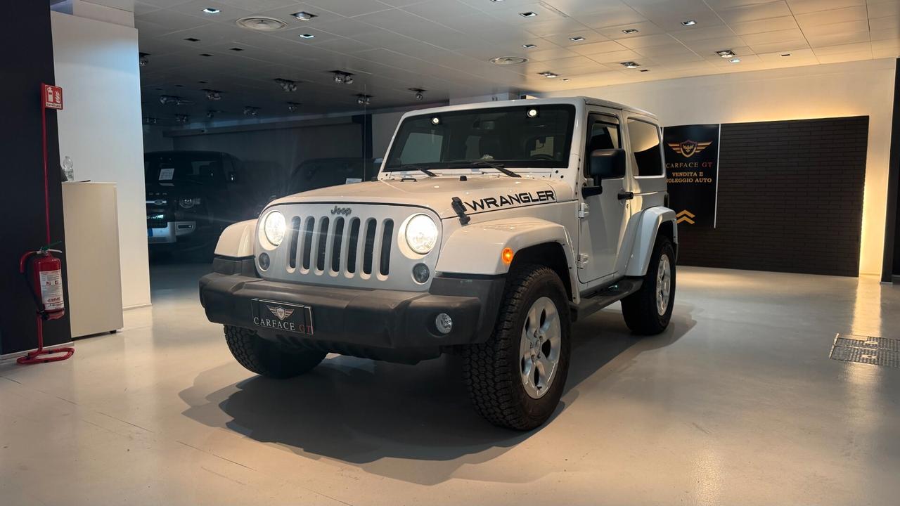JEEP WRANGLER 2.8 D SAHARA 200CV PASSO CORTO- 2013