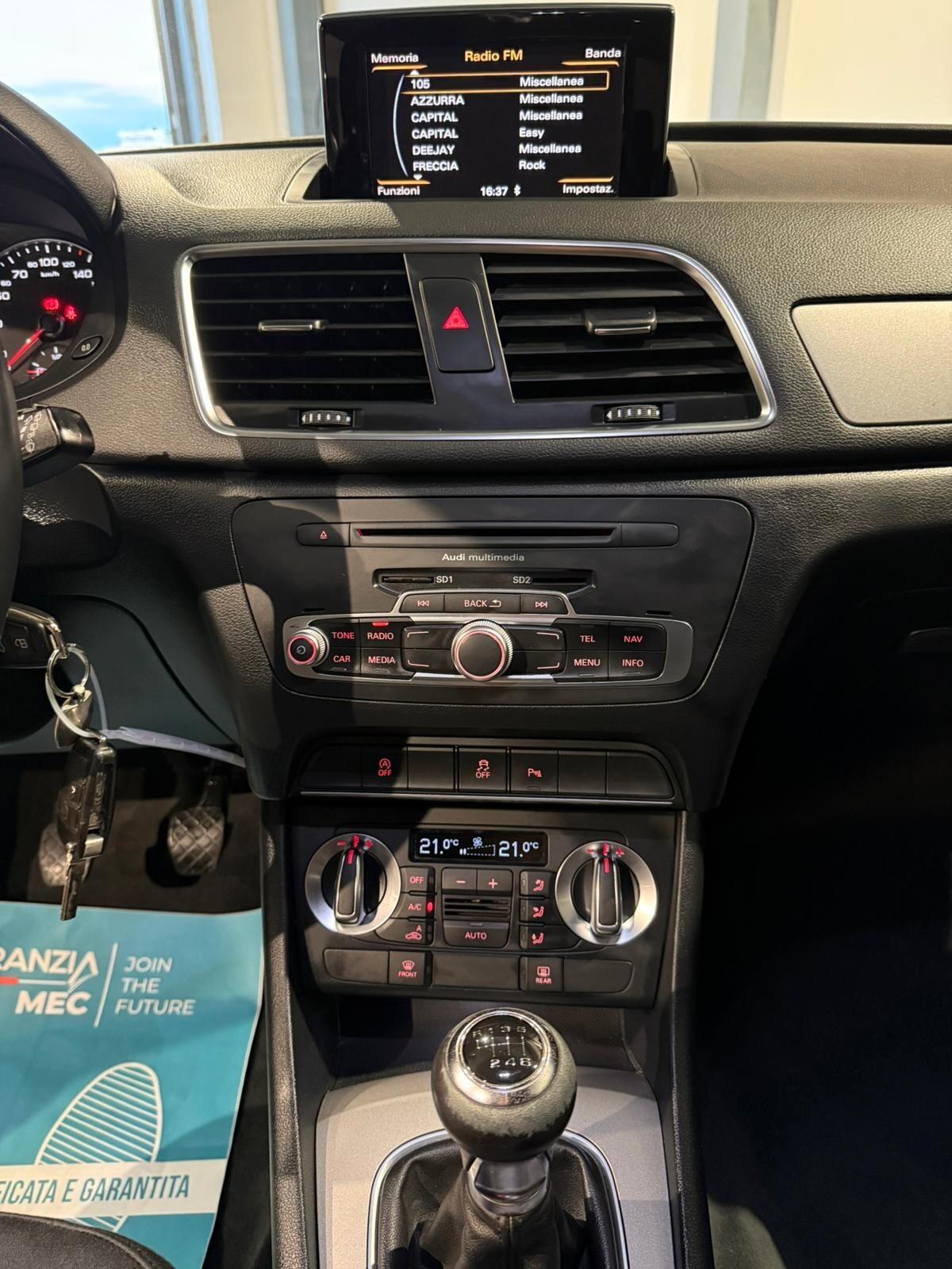 Audi Q3 2.0 -GARANZIA - NEOPATENTATI