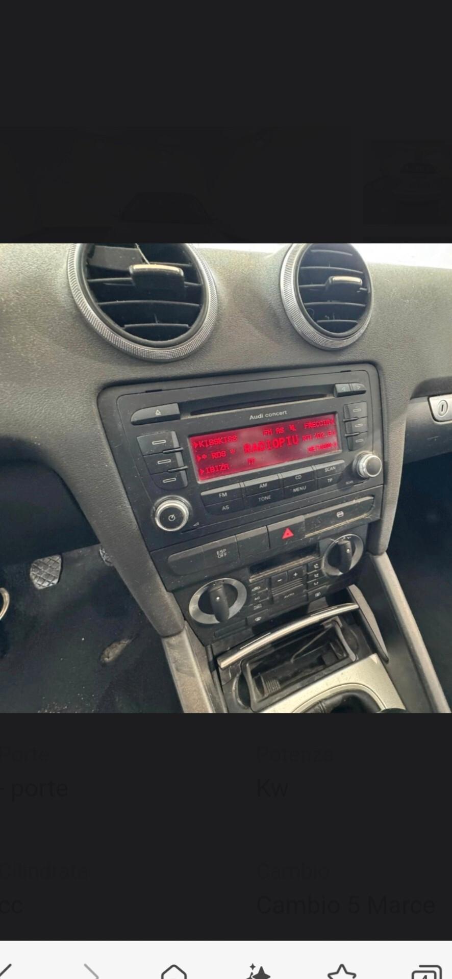 Audi A3 Cabrio 2.0 TDI F.AP. Attraction