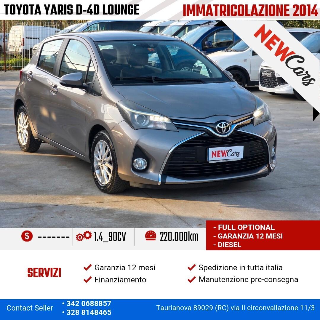 Toyota Yaris D-4D LOUNGE