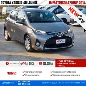 Toyota Yaris D-4D LOUNGE