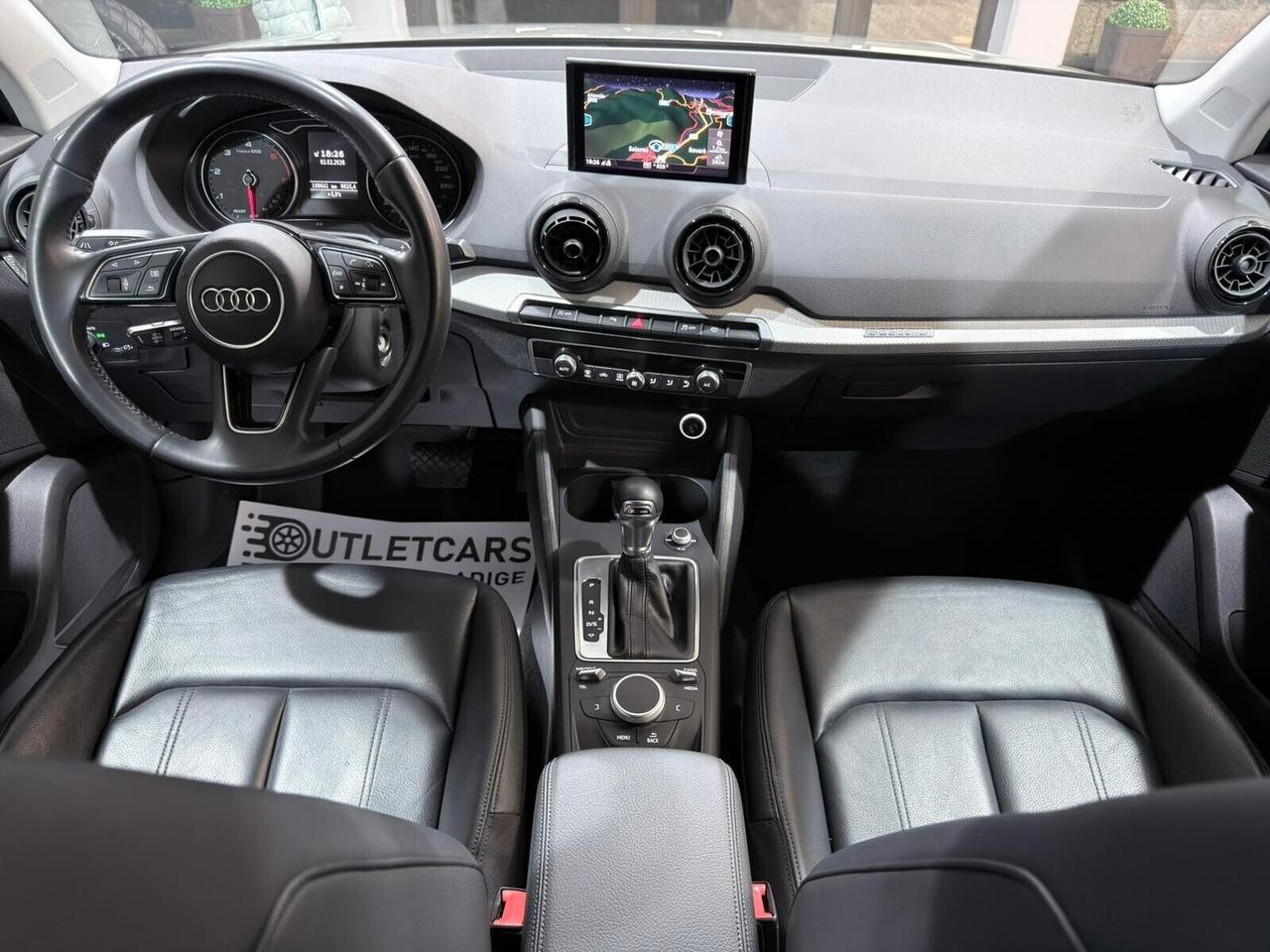 AUDI Q2 2.0TDI 150CV QUATTRO S-TRONIC 2017 GANCIO TRAINO