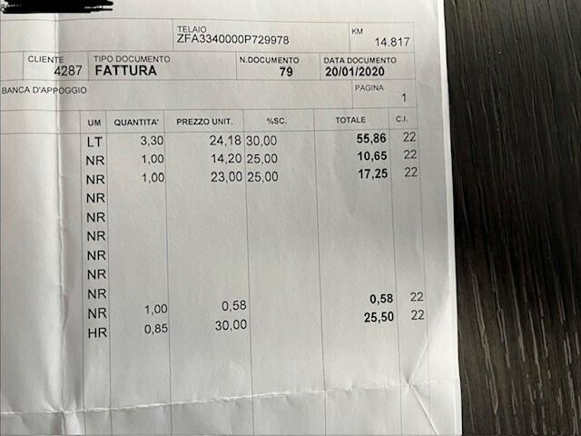 Fiat 500X 1.0 T3 120 CV