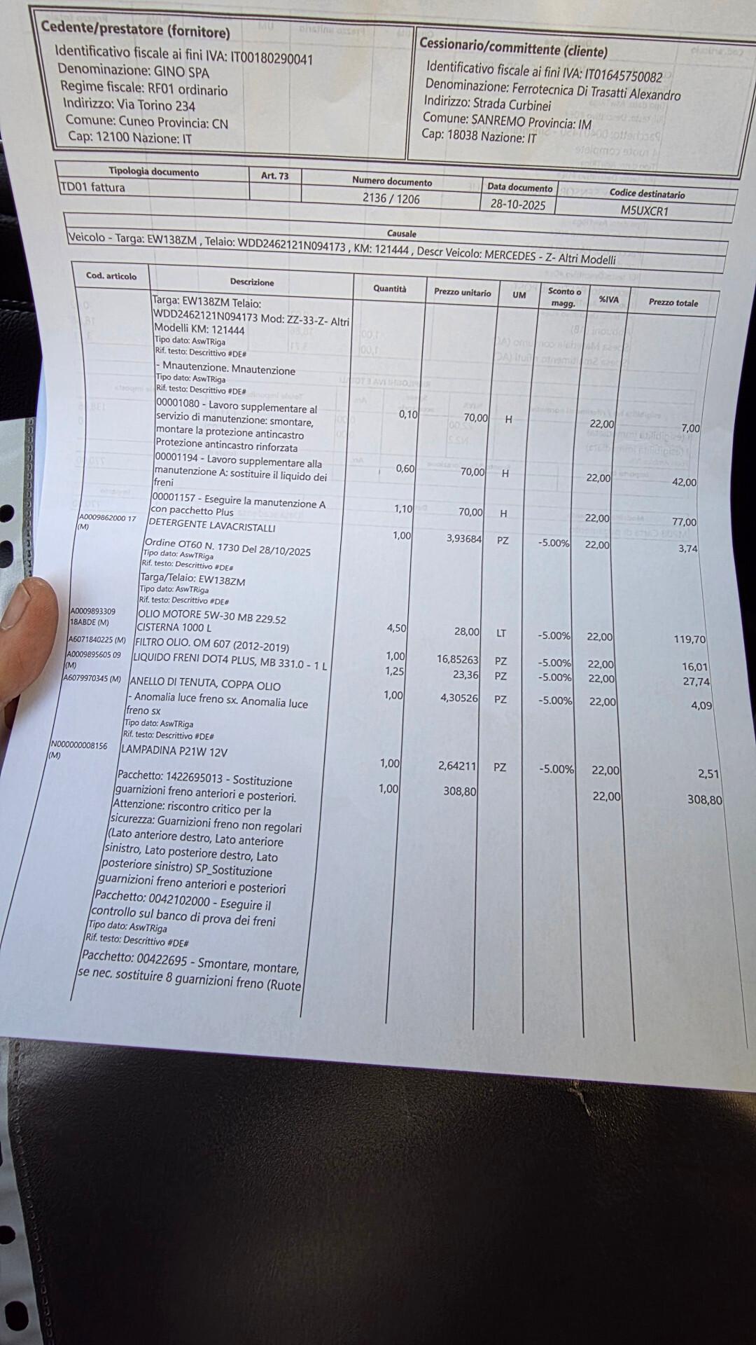 Mercedes-benz B 180 CDI Automatica tagliandi mercedes garanzia 12 mesi