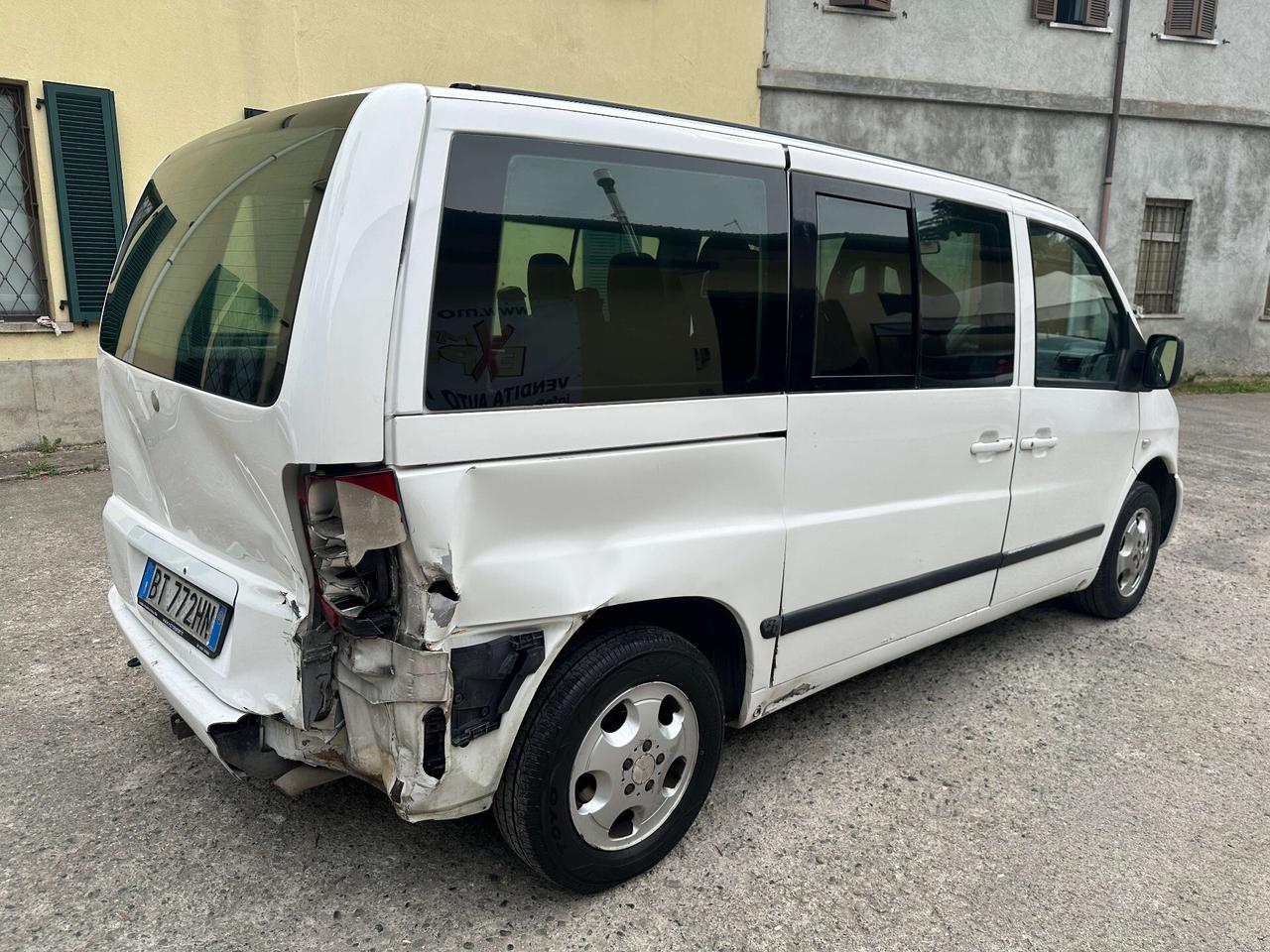 Mercedes Vito 2.2 110 CDI - INCIDENTATO - MECCANICA OK