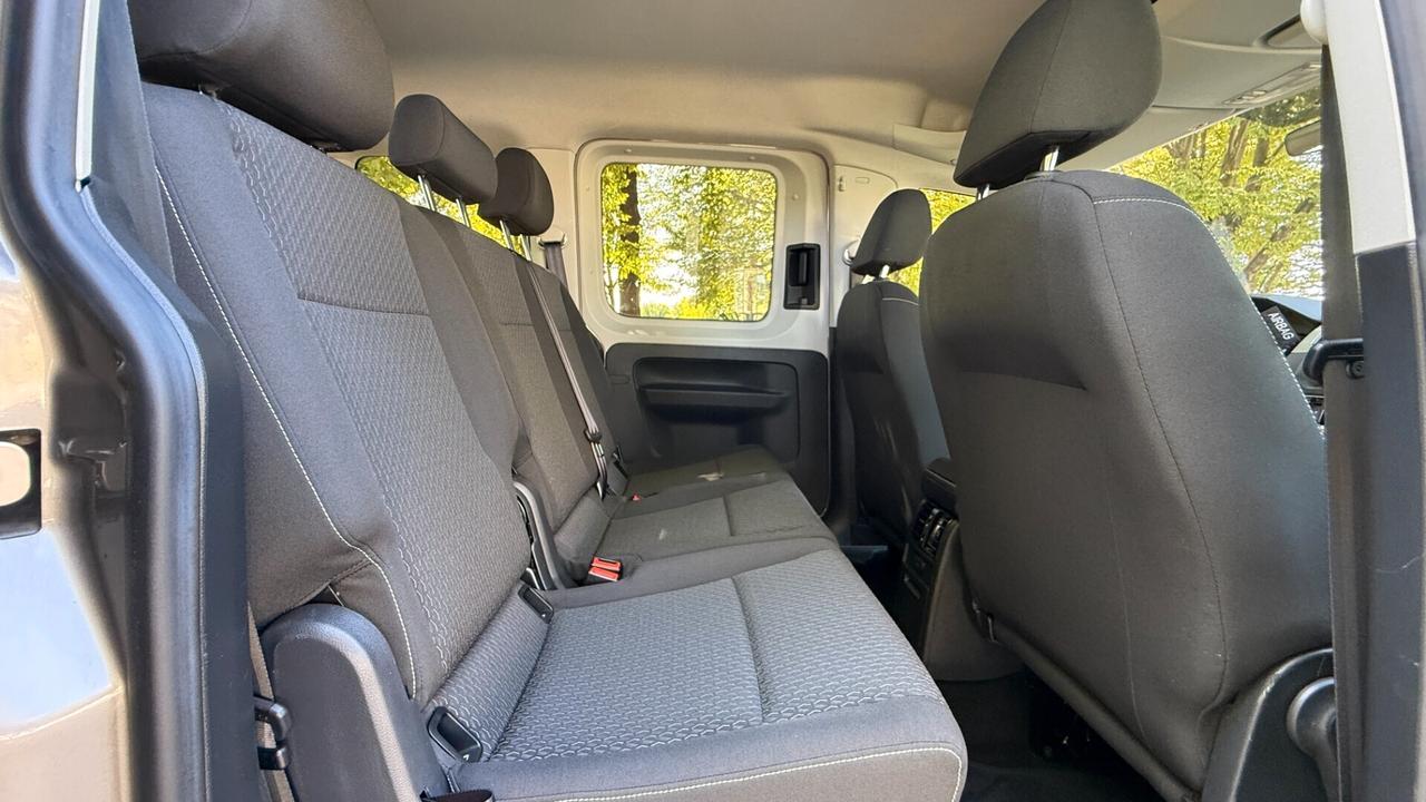 Volkswagen Caddy 1.4 TGI METANO + GANCIO TRAINO REMOVIBILE