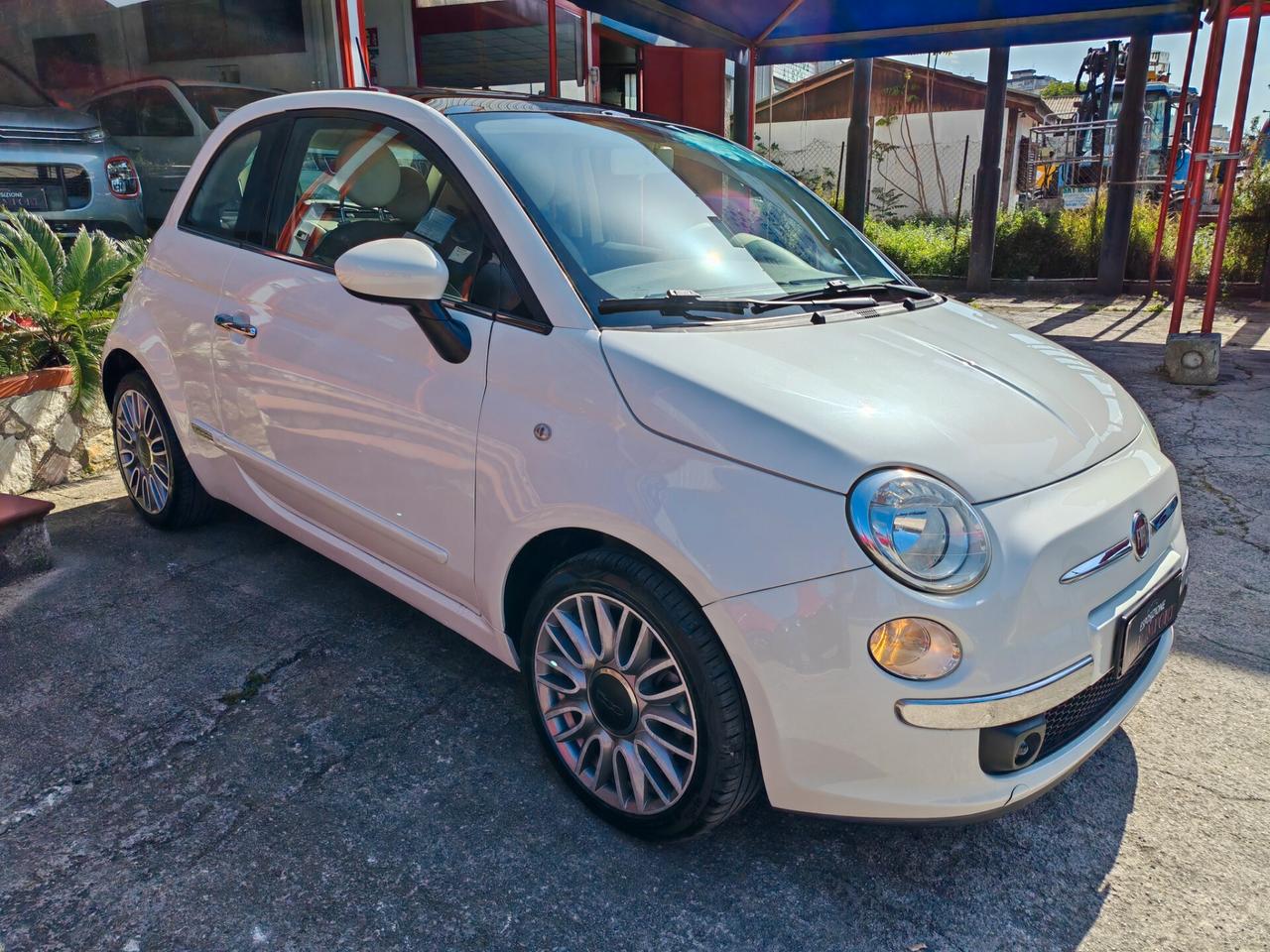 Fiat 500 1.3 diesel 04/2015 Cv95 LOUNGE BIANCO PERLA