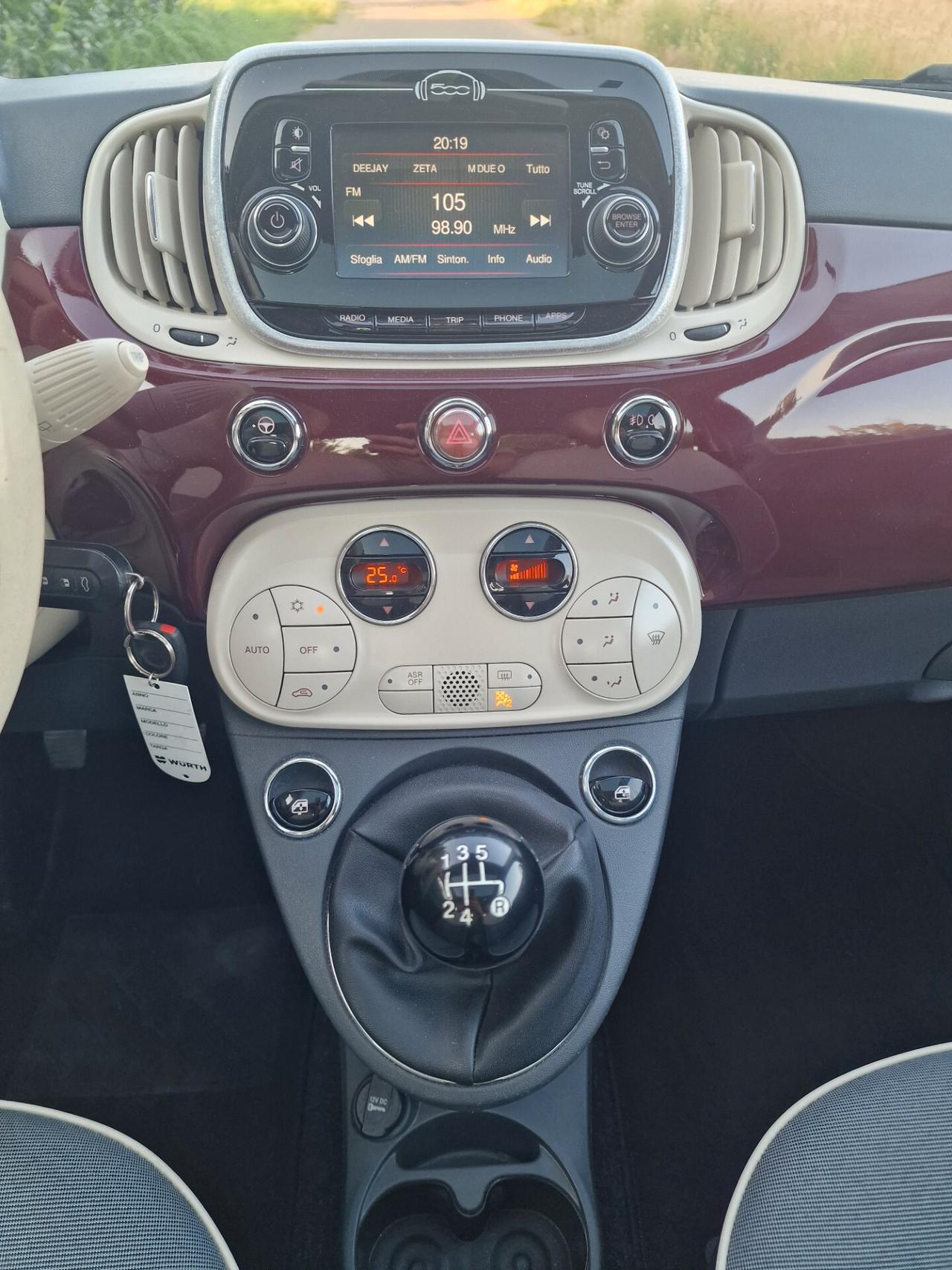 Fiat 500 1.2 69cv Lounge